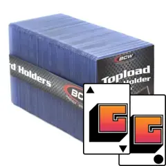 3x4 Topload Card Holder - Standard (100 CT. Pack)